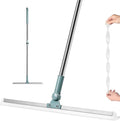 Magic Floor Squeegee Broom — 50 Inch Adjustable with 180° Rotating Head