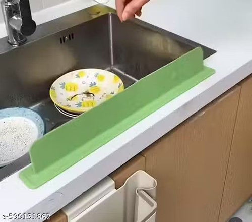 Kitchen Sink Splash Guard — Waterproof Splashback Protector for Dish Washing