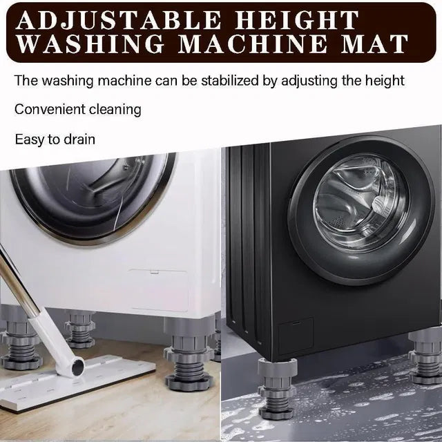 Anti-Vibration Pads for Washing Machine & Refrigerator — Set of 4